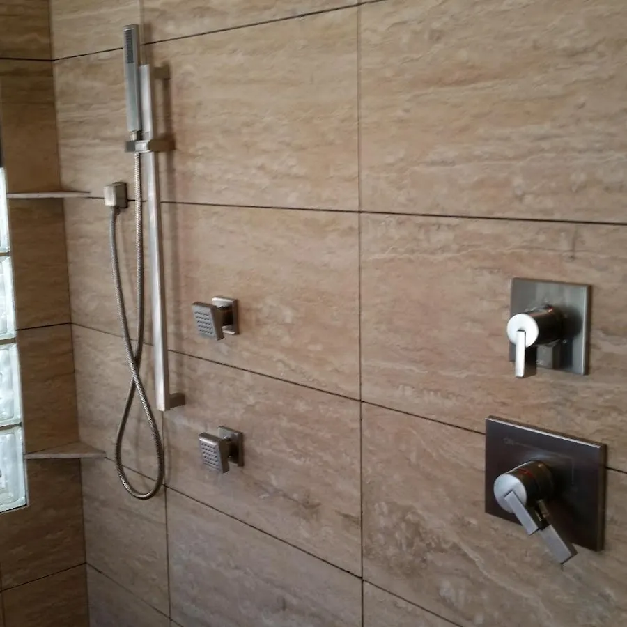 Shower fixture installation for Frozen Pipe Repair in Epsom